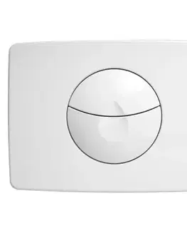 Koupelna GEBERIT Kolo ovládací tlačítko 3/6l bílá lesk, k modulu 99066  94033000 94033000