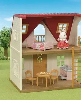Dřevěné hračky Sylvanian Families Základní dům s červenou střechou nový