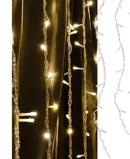 Vánoční dekorace  LED Vánoční závěs ESTELLA 47xLED/8 funkcí 3,5 m teplá bílá 