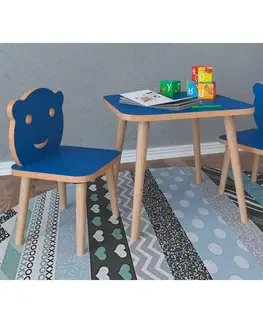 Nábytek pro nejmenší Dětská Sedací Souprava Lilula, Modrá