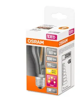 Stmívatelné LED žárovky OSRAM OSRAM Classic A LED žárovka E27 6,5W827 3-Step-dim