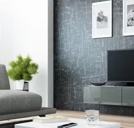 TV stolky HALMAR TV stolek VIGO 140 cm bílý/šedý