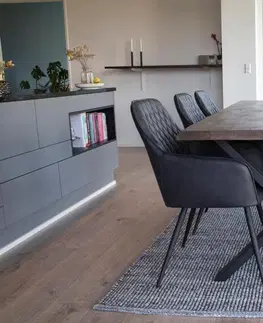 Jídelní stoly Norddan Designový jídelní stůl Jonathon 200 cm kouřový dub