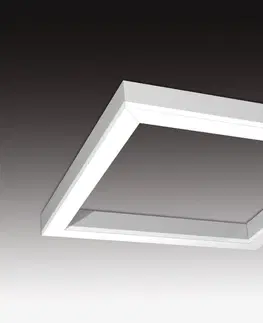 Stropní kancelářská svítidla SEC Stropní nebo závěsné LED svítidlo WEGA-FRAME2-CB-DIM-DALI, 50 W, černá, 886 x 886 x 65 mm, 4000 K, 6720 lm 321-B-108-01-02-SP