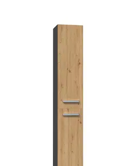 Koupelnový nábytek TP Living Koupelnová skříňka NEL II antracit/dub artisan