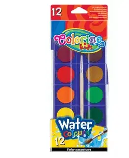 Hračky PATIO - Colorino vodové barvy 28mm 12 barev