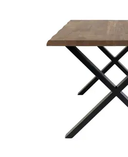 Jídelní stoly Norddan Designový jídelní stůl Jonathon 300 cm kouřový dub