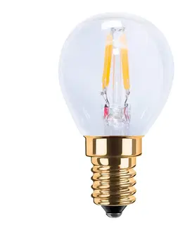 Stmívatelné LED žárovky Segula SEGULA LED kapka 24V E14 1,5W 922 filament