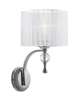 Moderní nástěnná svítidla Nástěnná lampa AZzardo Impress wall white AZ0503 E27 1x50W IP20 30cm bílá