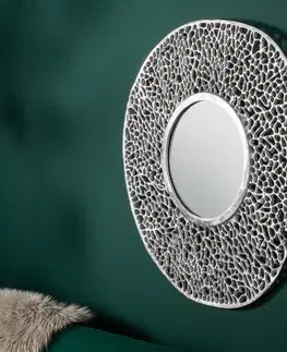 Zrcadla LuxD Nástěnné zrcadlo Lance S 76 cm stříbrné