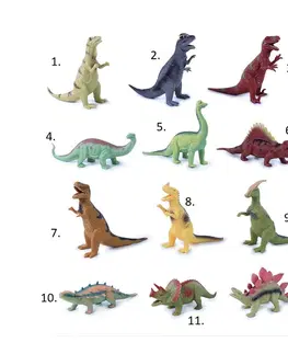 Hračky RAPPA - Dinosaurus měkké tělo 20cm, Mix produktů