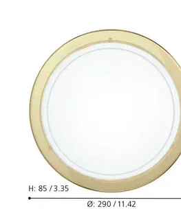 Klasická stropní svítidla EGLO Stropní svítidlo PLANET 1 83157