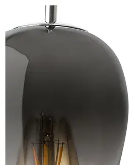 Klasická závěsná svítidla Rabalux závěsné svítidlo Petunia E27 1x MAX 60W chromová 5252