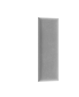 Postele Dekorační nástěnný panel MATEO 50x20 cm, světle šedá