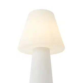 Venkovni stojaci lampy Designová venkovní stojací lampa bílá IP44 - Katrijn