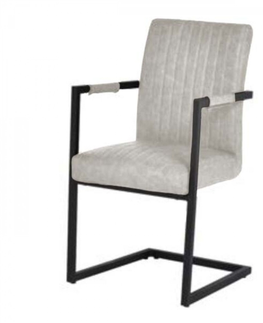 Jídelní židle KARE Design Jídelní židle s područkami Thamos - béžová