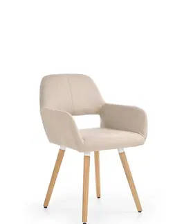 Židle Jídelní židle K283 Halmar Béžová