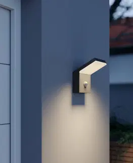 Venkovní nástěnná svítidla s čidlem pohybu Arcchio Yolena - Venkovní nástěnné LED světlo se senzorem