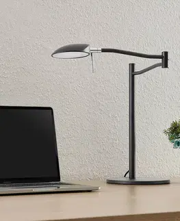 Stolní lampy kancelářské Lucande Stolní LED lampa Lucande Dessania, flexibilní