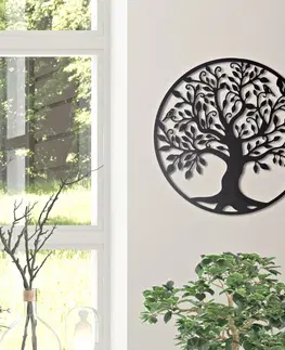 Dekorace oken a dveří Kovový strom života