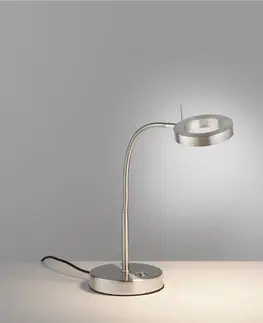 Stolní lampy kancelářské Paul Neuhaus LED stolní lampa Hensko s ohebným ramenem, stmívač