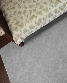Koberce a koberečky Dywany Lusczow Kusový koberec SERENADE Hagy stříbrný, velikost 100x300