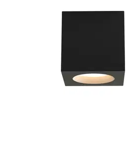 Moderní stropní svítidla ASTRO downlight svítidlo Kos Square II 6W GU10 černá 1326044