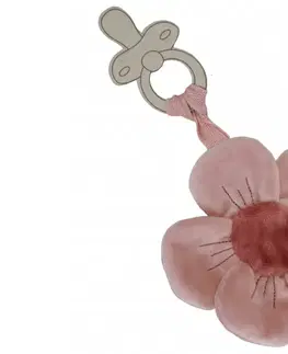 Hračky LITTLE DUTCH - Mazlíček na dudlík Květy a motýly