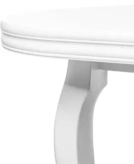 Jídelní stoly Konsimo Rozkládací jídelní stůl ALTIS 140 cm bílý