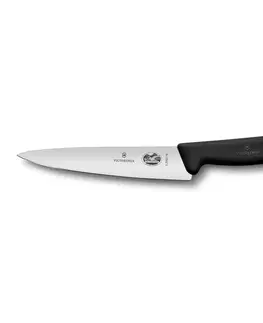 Kuchyňské nože VICTORINOX Kuchařský nůž VICTORINOX FIBROX 19 cm - HACCP barvy 5.2003.19 černá