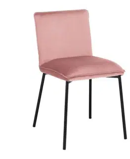 Židle do jídelny Židle Darla Růžová