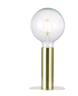 Lampy na noční stolek NORDLUX stolní lampa Dean 1x60W E27 mosaz 46605025
