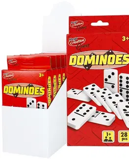 Hračky společenské hry MEGA CREATIVE - Domino 28ks