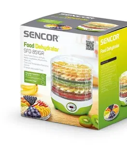 Sušičky potravin Sencor SFD 851GR