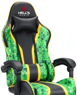 Herní křesla Herní židle HC-1005 Minecraft