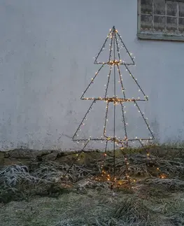 Vánoční venkovní dekorace STAR TRADING LED venkovní dekorace Light Tree Foldy, výška 170 cm
