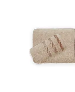 Ručníky Faro Bavlněný ručník Sagitta 50x90 cm latte