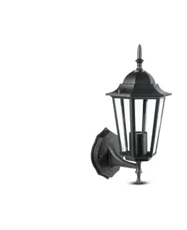 Svítidla  Venkovní nástěnná lampa 1xE27/40W/230V IP44 černá 