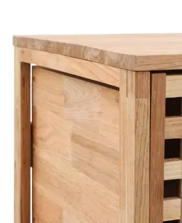 Komody Koupelnová skříňka dřevo Dekorhome