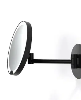 Zrcadla s osvětlením Decor Walther Dekor Walther Just Look WR LED nástěnné zrcadlo černé