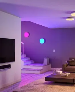 Chytré osvětlení PAULMANN LED Panel Smart Home Zigbee Velora kruhové 300mm RGBW stmívatelné