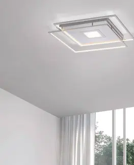 Inteligentní stropní svítidla Q-Smart-Home Paul Neuhaus Q-AMIRA LED stropní světlo, stříbrná