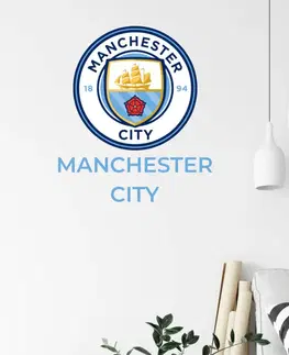 Samolepky na zeď Samolepka na zeď - Fotbalový klub Manchester City