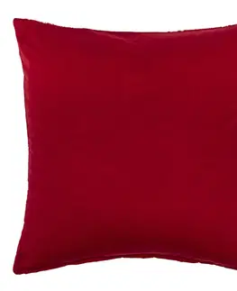 Povlečení Dakls Povlak na polštářek Vločka červená, 40 x 40 cm