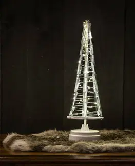 Vánoční vnitřní dekorace Hemsson Stromek Santa's Tree, stříbrný drát, výška 33,5 cm