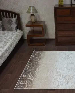 Koberce a koberečky Dywany Lusczow Kusový koberec ACRYLOVY YAZZ 7656 kahve, velikost 200x290