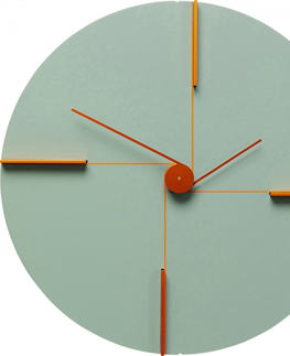 Nástěnné hodiny KARE Design Nástěnné hodiny Felice - zelené, Ø30cm