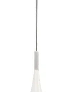 Moderní závěsná svítidla Závěsné svítidlo AZzardo Spell white AZ0287 E27 1x60W IP20 16cm bílé