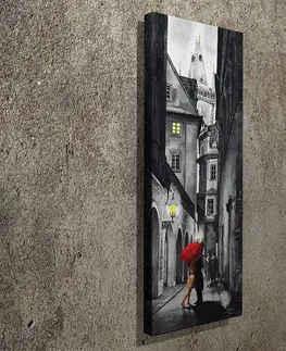 Obrazy Wallity Obraz na plátně Big city kiss PC081 30x80 cm