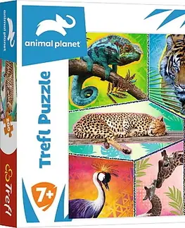 Hračky puzzle TREFL - Puzzle 200 - V exotickém světě
